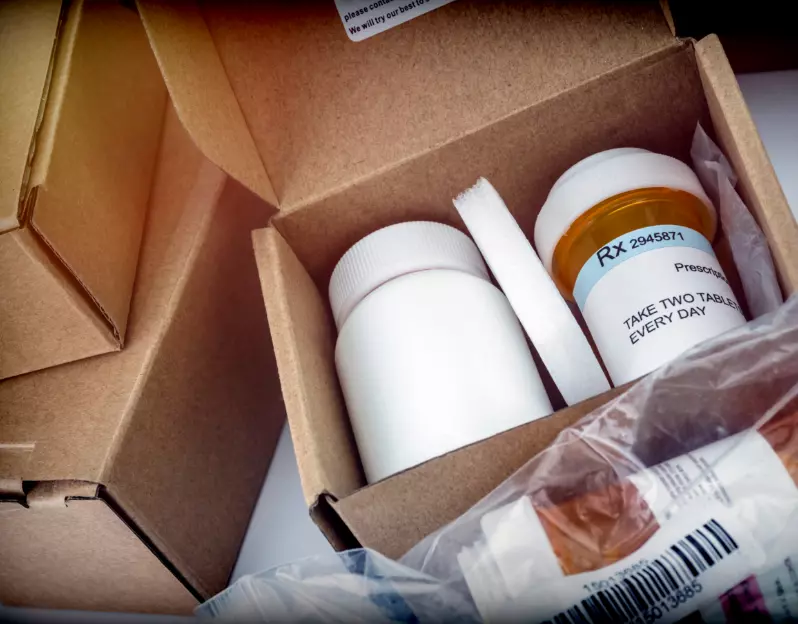 medications in a box 