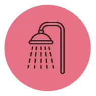 shower symbol