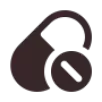 brown lock icon