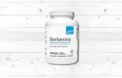 Berberine supplement bottle